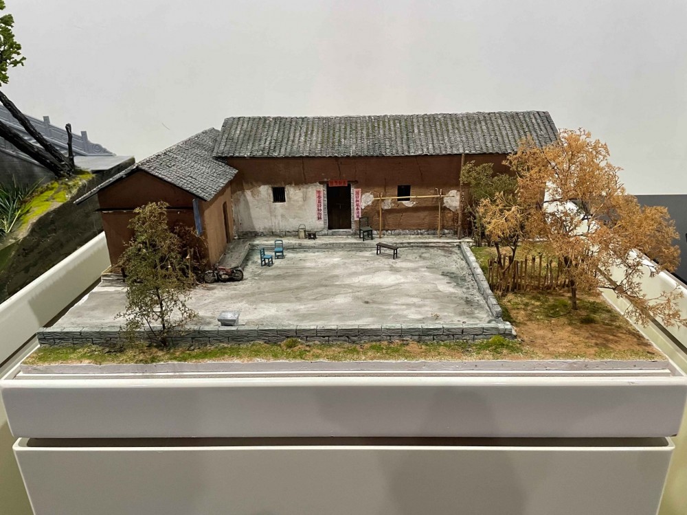 故居场景沙盘模型